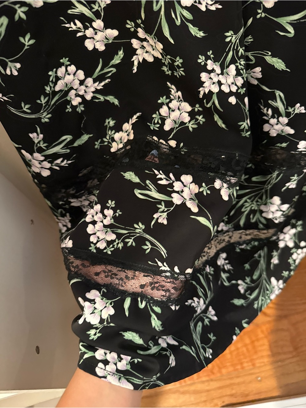 Lulus See the Blooms Black Floral Print Tie-Strap Midi Dress - Picture 7 of 10